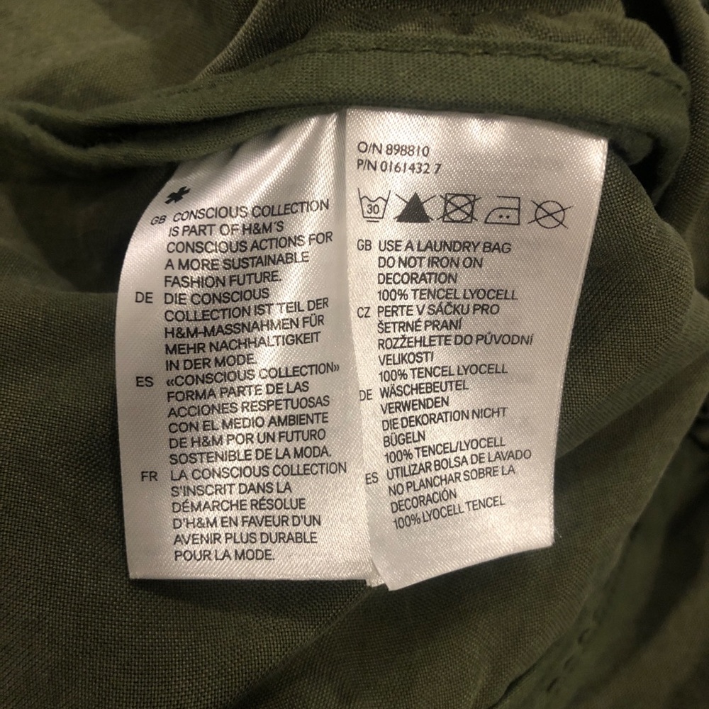 EUC H&M Conscious Collection Bomber Jacket - Picture 10 of 10